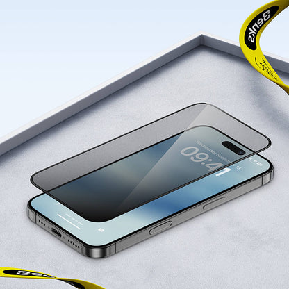 iPhone 16 Pro Hidrofobik Ve Oleofobik Özellikli Benks Privacy Air Shield 0.4mm Ekran Koruyucu 10'lu Paket