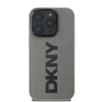 iPhone 16 Pro Kılıf DKNY Orijinal Lisanslı M-safe Şarj Özellikli PU Deri Plain Kılıf