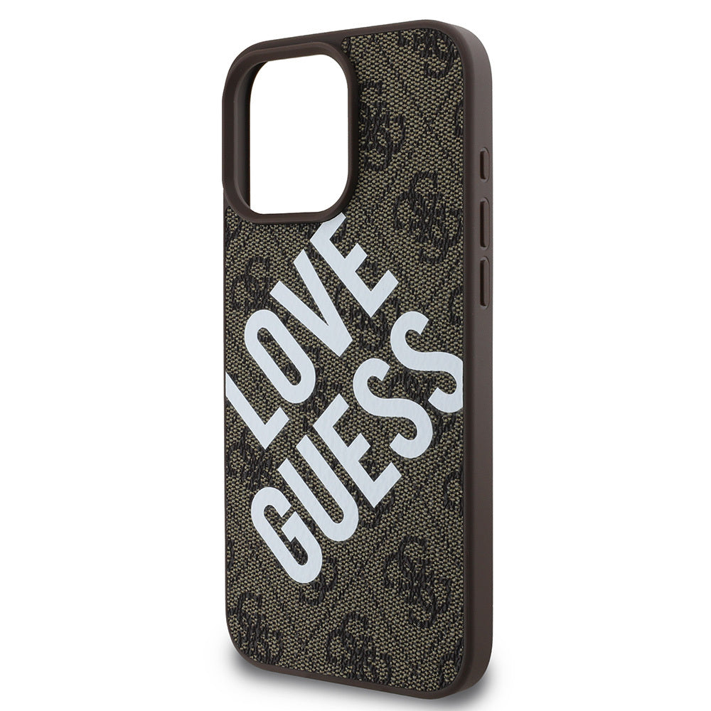 iPhone 16 Pro Kılıf Guess Orijinal Lisanslı Big Love Guess Kılıf