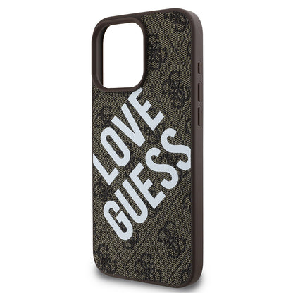 iPhone 16 Pro Kılıf Guess Orijinal Lisanslı Big Love Guess Kılıf