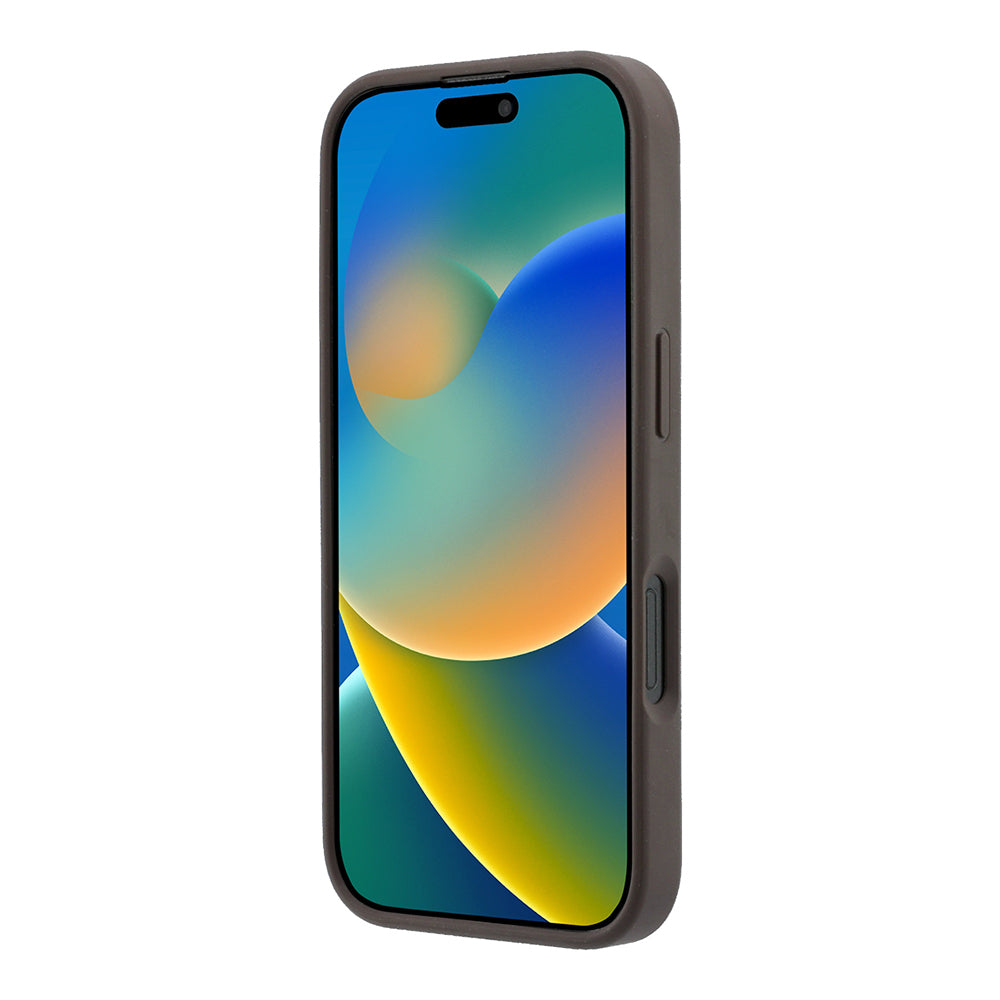iPhone 16 Pro Kılıf Guess Orijinal Lisanslı M-safe Kabartmalı 4G Desenli Yazı Logolu Kılıf