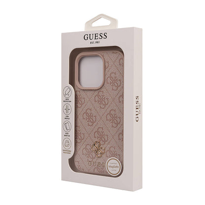 iPhone 16 Pro Kılıf Guess Orijinal Lisanslı M-safe Şarj Özellikli Small 4G Classic Kılıf