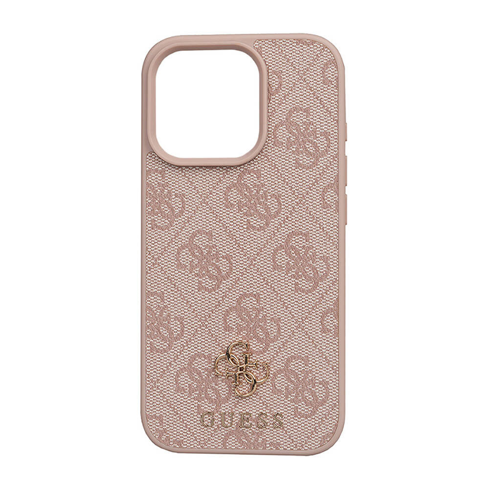 iPhone 16 Pro Kılıf Guess Orijinal Lisanslı M-safe Şarj Özellikli Small 4G Classic Kılıf