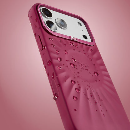 iPhone 16 Pro Kılıf Kabartma Tasarımlı Metal Kamera Çerçeveli Pynana Starlight Serisi Kılıf