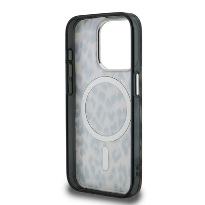 iPhone 16 Pro Kılıf Karl Lagerfeld Orijinal Lisanslı IML Leopar Baskılı Kılıf