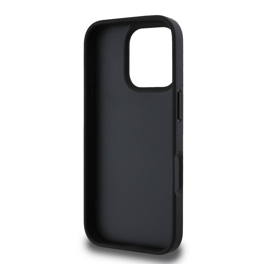 iPhone 16 Pro Kılıf Karl Lagerfeld Orijinal Lisanslı K&C Heads Monogram Pin Kılıf