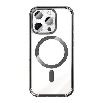 iPhone 16 Pro Kılıf M-safe Şarj Özellikli Airbagli Şeffaf Benks LucentPro Serisi Kılıf