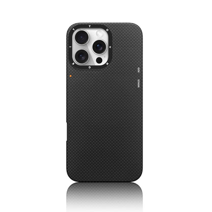iPhone 16 Pro Kılıf M-safe Şarj Özellikli Aramid Fiber Youngkit 1500D Extreme Wing Serisi Kılıf