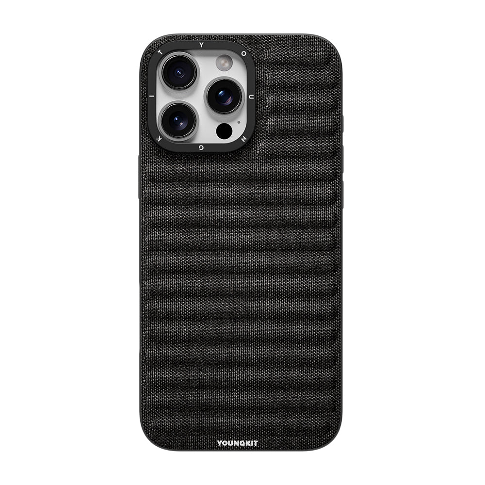 iPhone 16 Pro Kılıf M-safe Şarj Özellikli Youngkit Canvas Serisi Kılıf