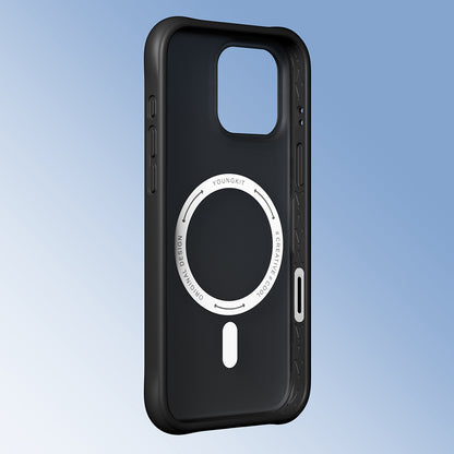 iPhone 16 Pro Kılıf M-safe Şarj Özellikli Youngkit Macaroon Serisi Kılıf