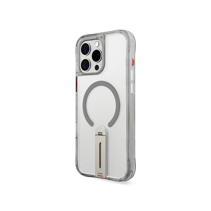 iPhone 16 Pro Kılıf M-safe Şarj Özellikli 360 Derece Dönebilen Standlı Skinarma Helix Kılıf