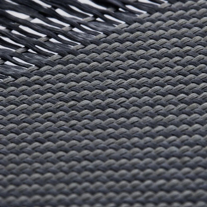 iPhone 16 Pro Kılıf M-safe Şarj Özellikli 600D Aramid Fiber Pitaka Ultra-Slim Classic Serisi Black-Grey Twill Kılıf