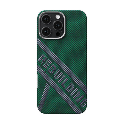iPhone 16 Pro Kılıf M-safe Şarj Özellikli Aramid Fiber Re-TROS Tasarımlı Pitaka Tactile Woven Rebuilding Serisi Kılıf