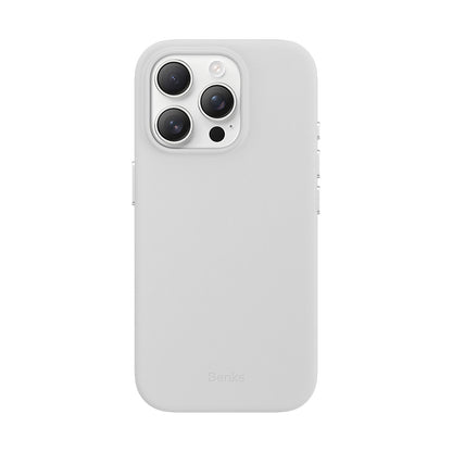 iPhone 16 Pro Kılıf M-safe Şarj Özellikli Çizilmeye Dayanıklı Benks VitaPro Serisi PU Deri Kılıf