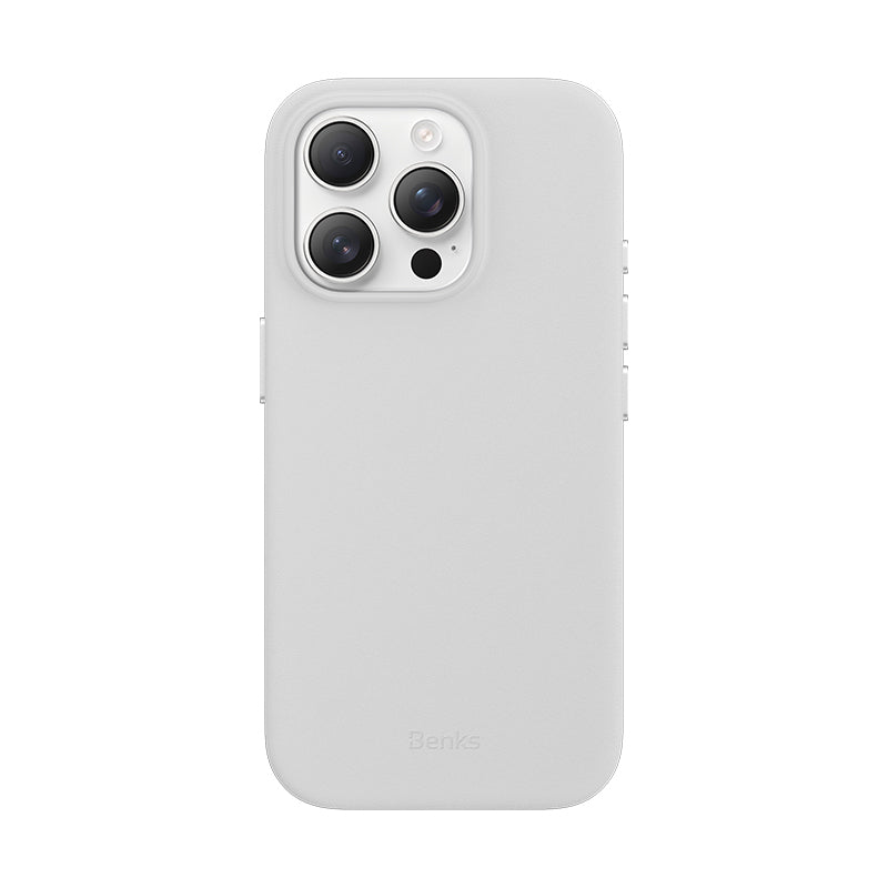 iPhone 16 Pro Kılıf M-safe Şarj Özellikli Çizilmeye Dayanıklı Benks VitaPro Serisi PU Deri Kılıf