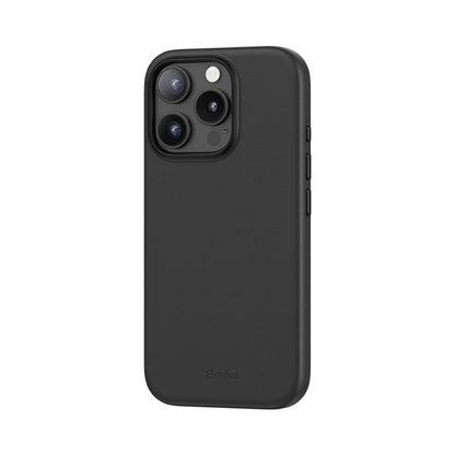 iPhone 16 Pro Kılıf M-safe Şarj Özellikli Çizilmeye Dayanıklı Benks VitaPro Serisi PU Deri Kılıf