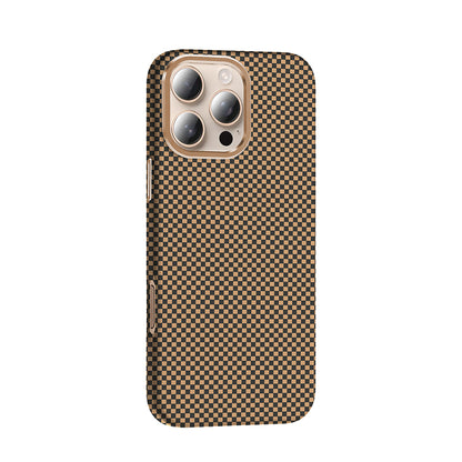 iPhone 16 Pro Kılıf M-safe Şarj Özellikli Karbon Fiber Görünümlü Zore Gros Kılıf