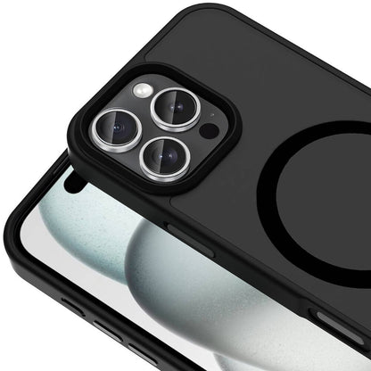 iPhone 16 Pro Kılıf M-safe Şarj Özellikli Mat Arka Yüzey Zore Sio Kılıf