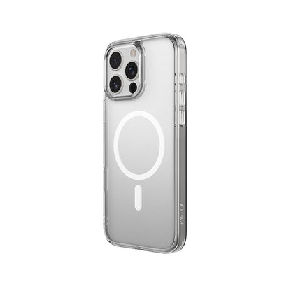 iPhone 16 Pro Kılıf M-safe Şarj Özellikli Raptic Crystal M-safe Serisi Şeffaf Kılıf