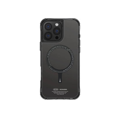iPhone 16 Pro Kılıf M-safe Şarj Özellikli Şeffaf Airbag Tasarımlı Skinarma Saido Kılıf