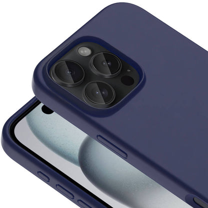 iPhone 16 Pro Kılıf M-safe Şarj Özellikli Sıvı Teknolojili Silinebilir Sert Zore Kivi Kılıf