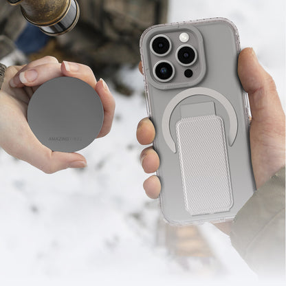 iPhone 16 Pro Kılıf M-safe Şarj Özellikli Standlı Amazingthing Titan Pro Plus Kılıf