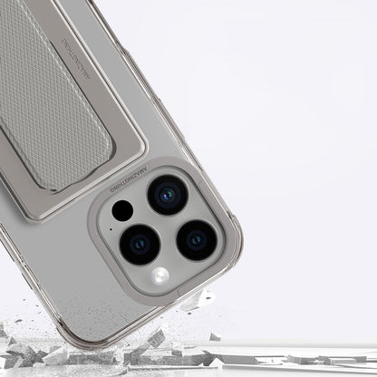 iPhone 16 Pro Kılıf M-safe Şarj Özellikli Standlı Set Amazingthing Omni Adventure Serisi Kılıf
