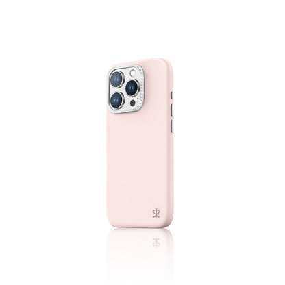 iPhone 16 Pro Kılıf M-safe Şarj Özellikli Suni Deri Tasarımlı Pynana Starry Serisi Kılıf