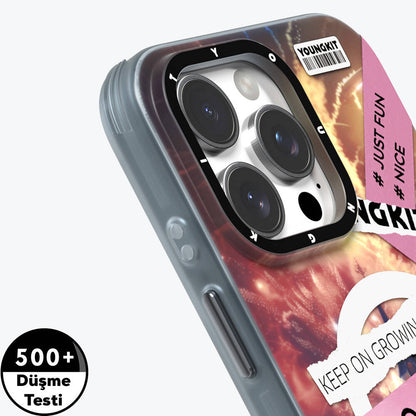 iPhone 16 Pro Kılıf M-safe Şarj Özellikli Youngkit A-City Serisi Kılıf