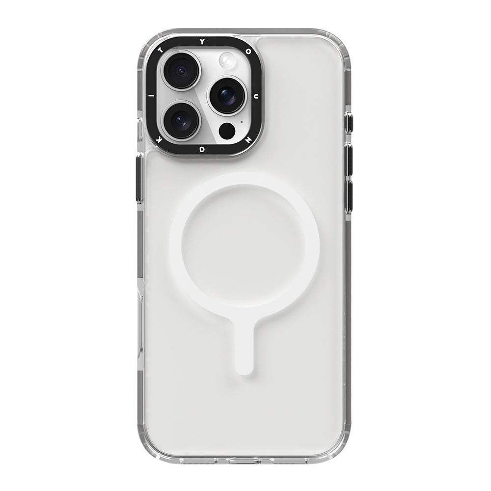 iPhone 16 Pro Kılıf M-safe Şarj Özellikli YoungKit Crystal Color Serisi Kılıf