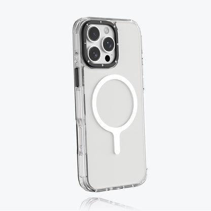 iPhone 16 Pro Kılıf M-safe Şarj Özellikli YoungKit Crystal Color Serisi Kılıf