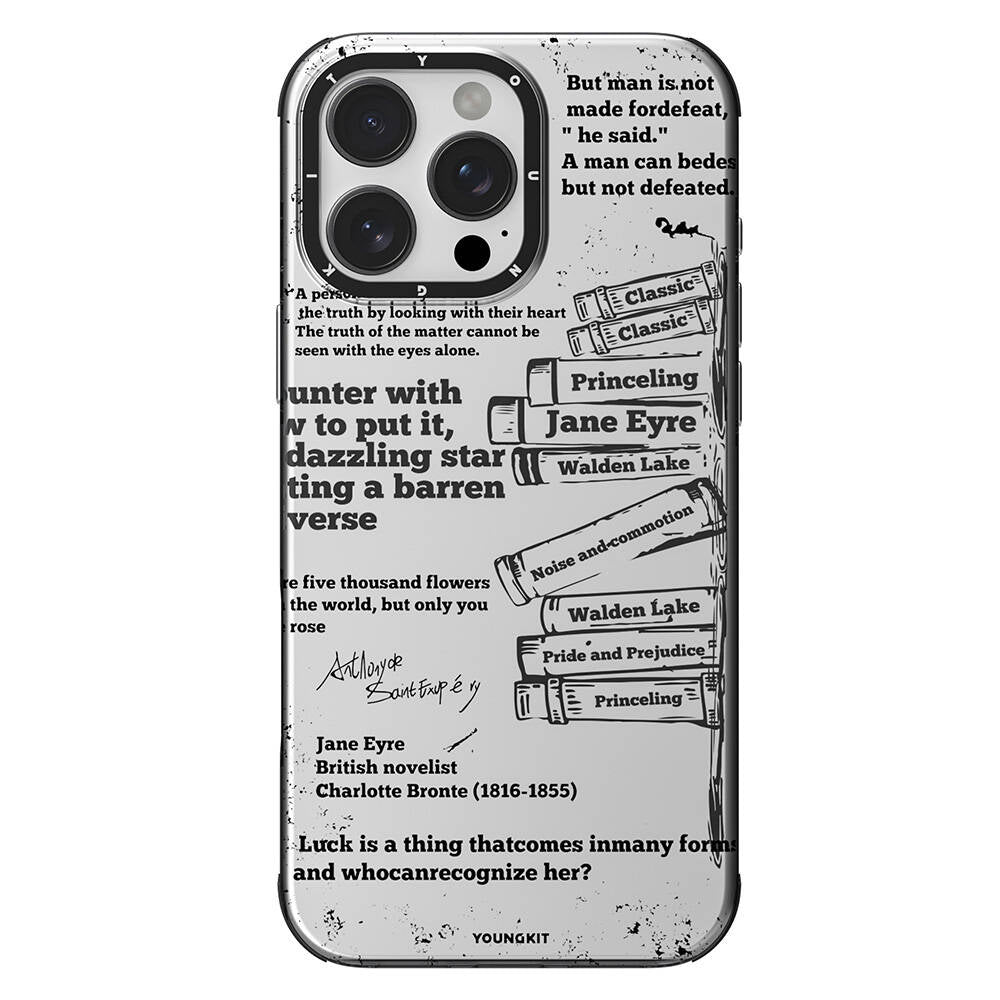 iPhone 16 Pro Kılıf M-safe Şarj Özellikli Youngkit Literary Serisi Classic Kılıf