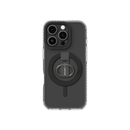 iPhone 16 Pro Kılıf M-safe Şarj Özellikli Yüzük Standlı Amazingthing Titan Pro Serisi Kılıf
