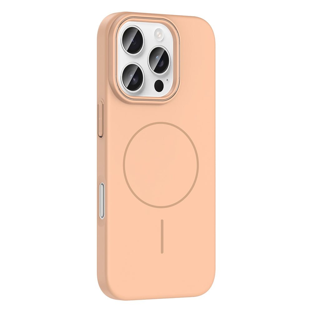 iPhone 16 Pro Kılıf M-safe Şarj Özellikli Zore Ruby Sert Kılıf