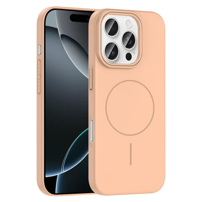 iPhone 16 Pro Kılıf M-safe Şarj Özellikli Zore Ruby Sert Kılıf