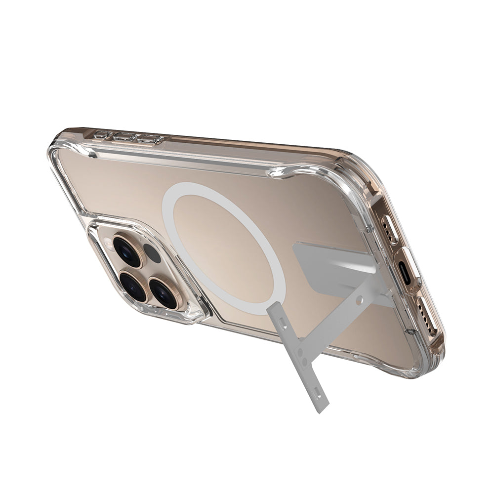 iPhone 16 Pro Kılıf M-safe Şarj Özellikli Zore T-Max Standlı Kılıf