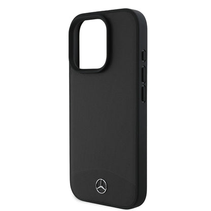 iPhone 16 Pro Kılıf Mercedes Benz Orijinal Lisanslı M-safe Şarj Özellikli Dokulu ve Düz Deri Kılıf