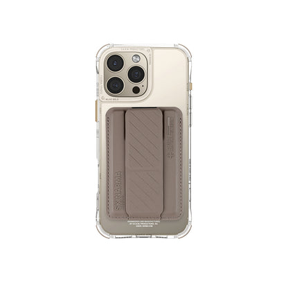 iPhone 16 Pro Kılıf SkinArma Şeffaf M-safe Şarj Özellikli Prime Edition Kado Kartlıklı Saido Kılıf