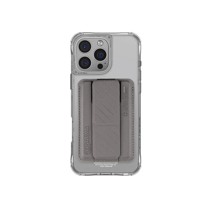 iPhone 16 Pro Kılıf SkinArma Şeffaf M-safe Şarj Özellikli Prime Edition Kado Kartlıklı Saido Kılıf