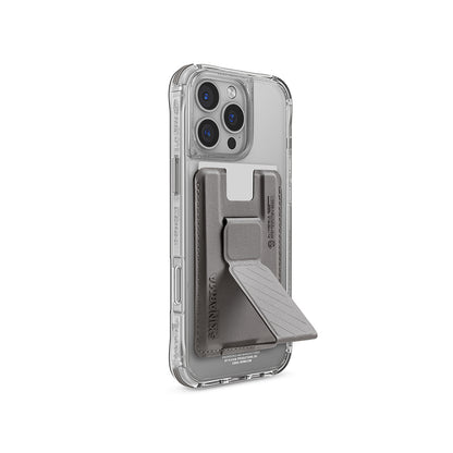 iPhone 16 Pro Kılıf SkinArma Şeffaf M-safe Şarj Özellikli Prime Edition Kado Kartlıklı Saido Kılıf