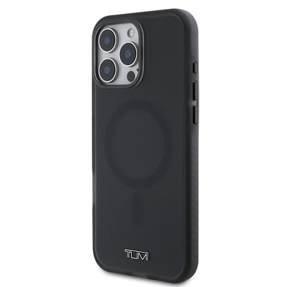 iPhone 16 Pro Kılıf TUMI Orijinal Lisanslı M-safe Şarj Özellikli Airbagli Buzlu Transparan Kılıf