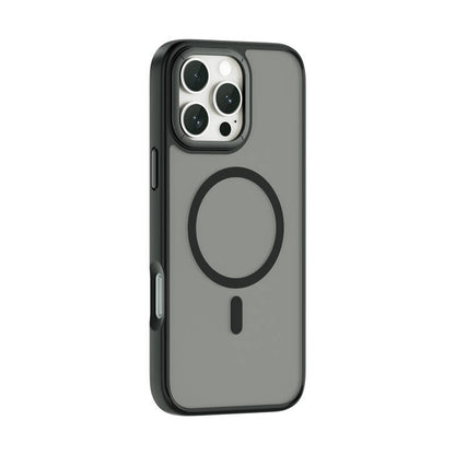 iPhone 16 Pro Kılıf Wiwu FGG-012 ArmorPro Serisi M-safe Şarj Özellikli Parmak İzi Bırakmayan Kılıf