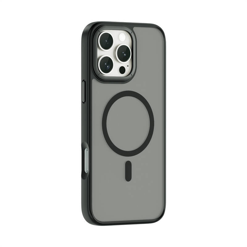 iPhone 16 Pro Kılıf Wiwu FGG-012 ArmorPro Serisi M-safe Şarj Özellikli Parmak İzi Bırakmayan Kılıf