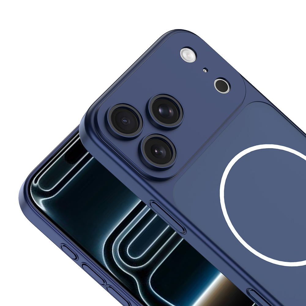 iPhone 16 Pro Kılıf Zore M-Safe Şarj Özellikli Kamera Korumalı Spark Kılıf