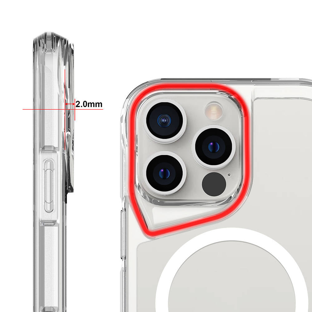 iPhone 16 Pro Kılıf Zore M-safe Şarj Özellikli T-Max M-safe Kılıf