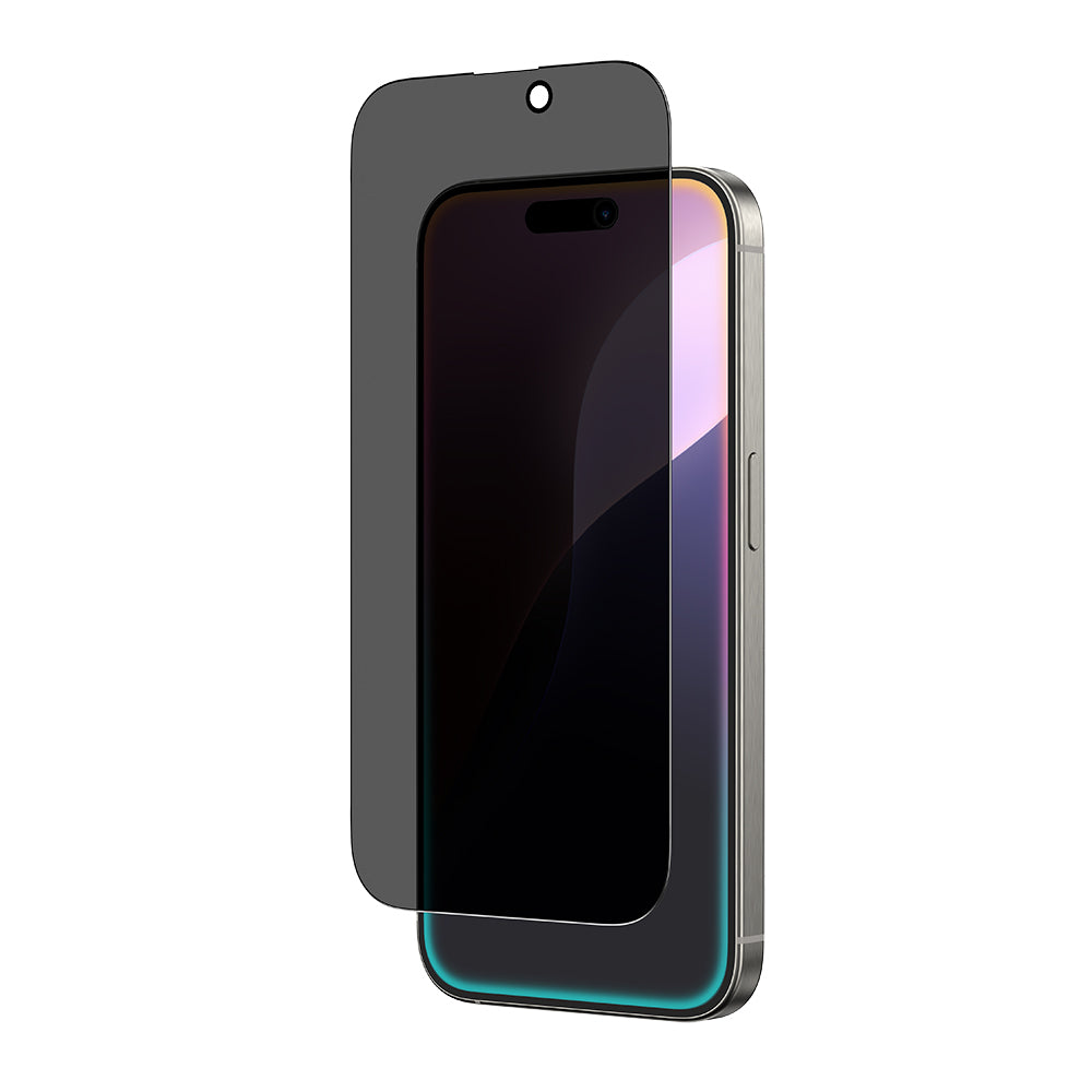 iPhone 16 Pro Max Amazingthing Radix Privacy Parmak İzi Bırakmayan Temperli Cam Ekran Koruyucu