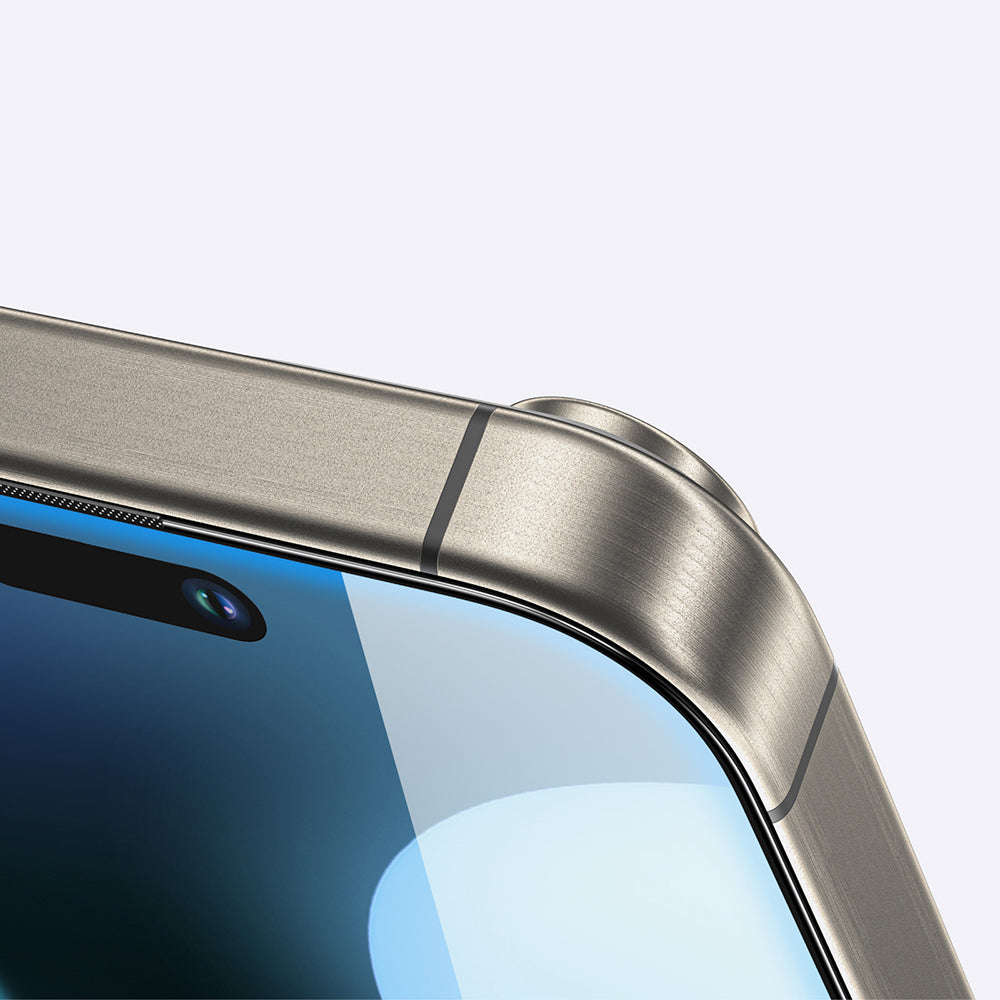 iPhone 16 Pro Max Amazingthing Titan Parmak İzi Bırakmayan Temperli Cam Ekran Koruyucu