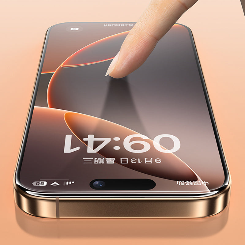 iPhone 16 Pro Max Benks 0.3mm InvisiWarrior Ekranı Tam Kaplayan Full Şeffaf Ekran Koruyucu