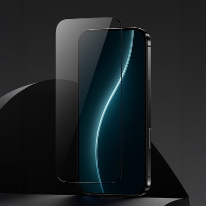 iPhone 16 Pro Max Benks Glass Warrior HD 0.3mm Ultra İnce 0.9mm Kenarları Güçlendirilmiş Cam Ekran Koruyucu + Kolay Uygulama Aparatlı
