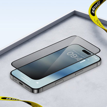 iPhone 16 Pro Max Benks Ultra İnce Kenarlı Privacy Hayalet Ekran Koruyucu + Kolay Uygulama Aparatlı